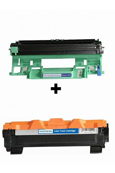 ORATEK Brother HL-1111 TN-1040 İthal Muadil Siyah Toner + Brother DR-1040 Muadil Drum Ünitesi 2 li SET