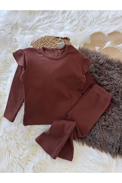 babymoon kids Girl's Tracksuit Set Casual Suit Bottom and Top Set