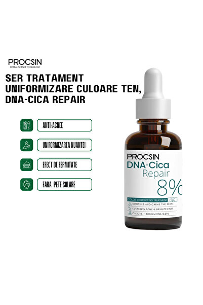 PROCSIN Skin tone-uniformizing treatment serum, DNA-Cica Repair, 30ml