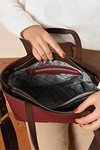 Just Polo حقيبة يد وكتف كبيرة الحجم للنساء من نيو سيزون، مقاس جديد: الطول 24 ...