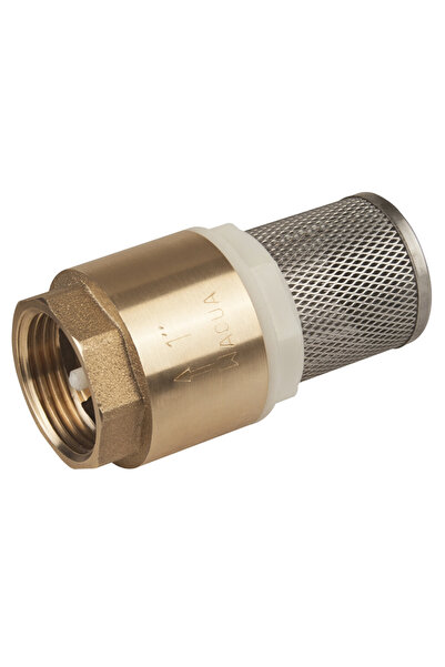 EVOSANITARY Sorb din oțel inoxidabil de 1/2 inch cu supapă și filtru