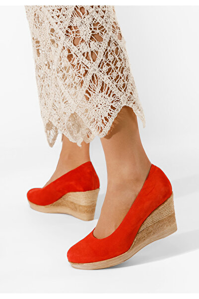 B T Shoes Zola V2 orange platform shoes