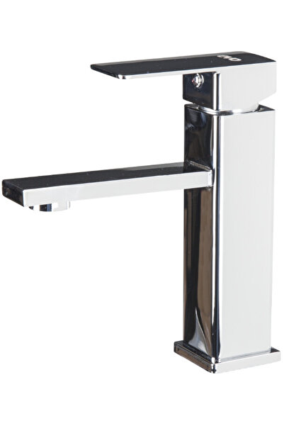 EVOSANITARY Βρύση Νιπτήρα 6001 Γυαλιστερή Χρωμέ - Μήκος βρύσης 186 mm Ύψος μο...