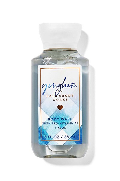 Bath & Body Works Gingham Travel Size Body Wash