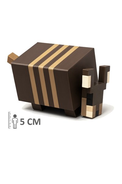 FigürDizayn Minecraft Armadillo Hareketli Eklemli Figür