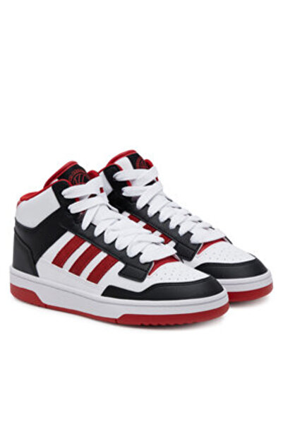 adidas Unisex Basketball Shoes White ADIDAS-JR3180 CBLACK/TEPORE/FTWWHT