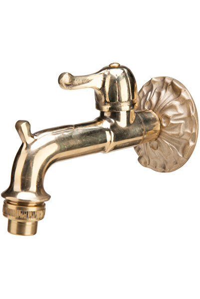 EVOSANITARY Robinet cu bilă Retro din alamă cu serviciu dublu - diametru intr...