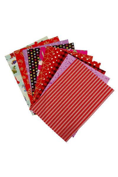 Minopi Desenli Elişi Kağıdı 10'lu Paket 10 Farklı Desen Elişi Kağıdı