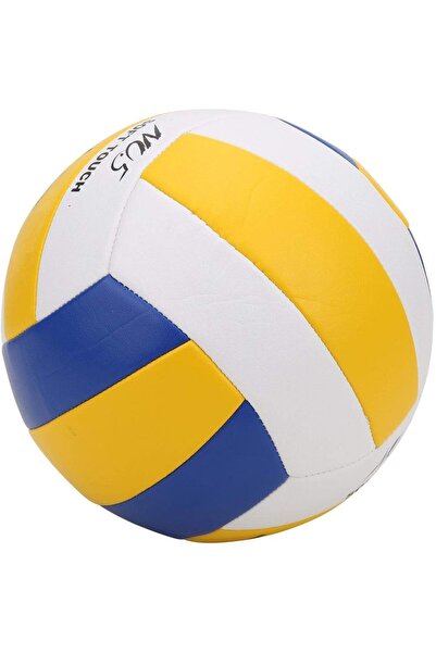 Al Rayyan Sports Standard Size Volleyball with Strong and Durable Design for Field and School (Blue Color)