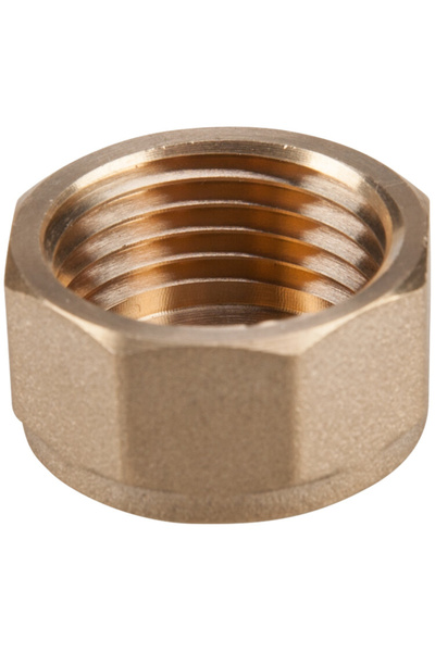 EVOSANITARY Ορειχάλκινο καπάκι 300 1102 - 10 τεμάχια 1/2 ίντσας