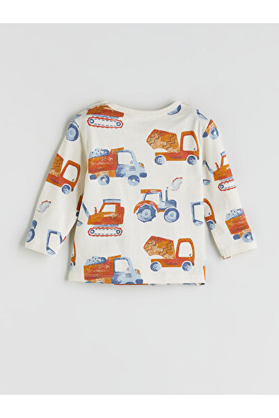 LC Waikiki Sparkling Selections from Shining Store |   Crew Neck Baby Boy Pajama Set