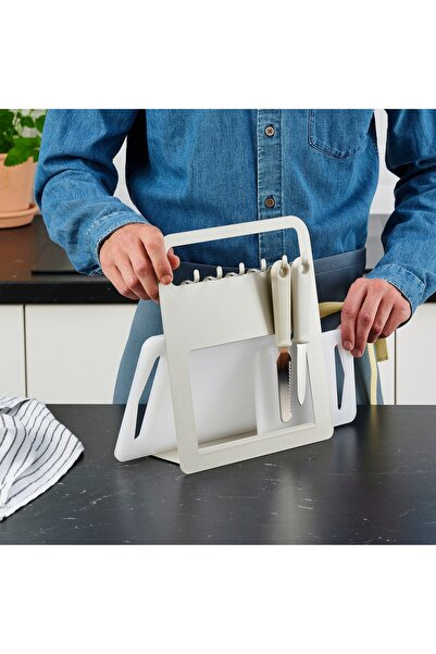 IKEA LEGITIM Chopping board, set of 2, white