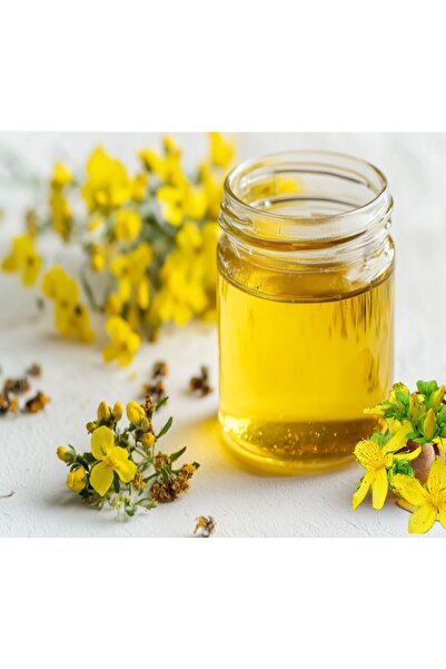 Byaysima Hakiki Saf Sarı Kantaron Yağı ELYapımı Soğuk Sıkım ZeytinYağı İle Güneşte Bekletilerek Üretilmiştir.