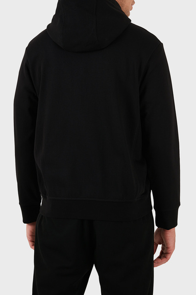 Armani Exchange Logo Printed Stretch Cotton Regular Fit Hooded Sweat Men's Sweat Xm001293 Af20934