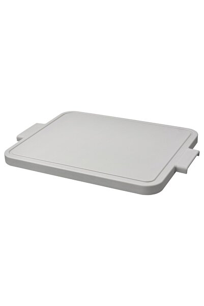 IKEA LILLHAVET Chopping board, light grey, 49 x 35 cm