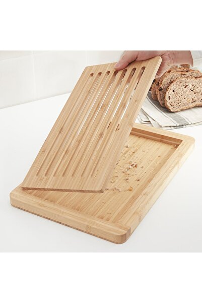 IKEA BLANDSALLAD Chopping board, bamboo
