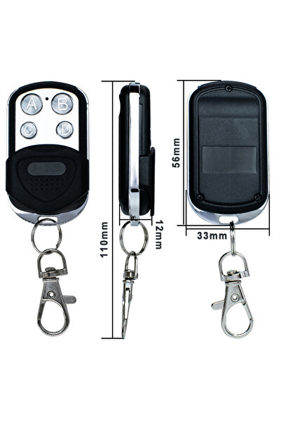 Choice8 قطعة واحدة من جهاز التحكم عن بعد العالمي الأسود 280-868 ميجا هرتز لبا...