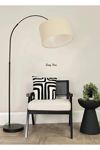 Lamp Han Orta Çağ Serisi Abajur Şapkalı Olta Lambader (Satıcı Kısmının Olmasına Dikkat Ediniz)