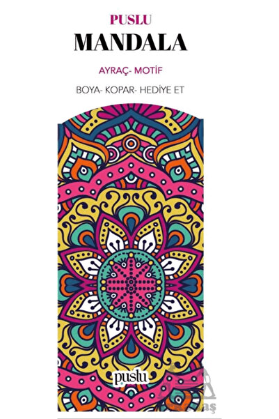 Puslu Yayıncılık Mandala Ayraç / Motif