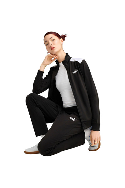 Puma Φόρμα Poly Suit Op, Μαύρο, Γυναικείο