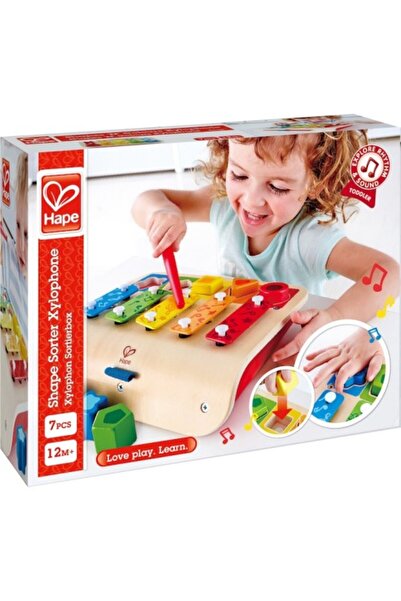 Hape Jucărie xilofon sortator de forme de la