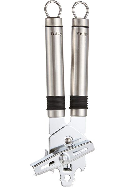 erorex Stainless Steel Eco Can Opener | Easy & Soft Grip Handle | Dishwasher Safe Silver