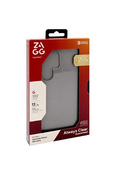 Zagg غطاء خلفي كريستال بالاس لهاتف سامسونج جالاكسي S25 ألترا