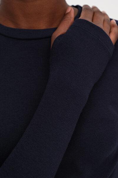 Addax Довгорукава модальна футболка P4420