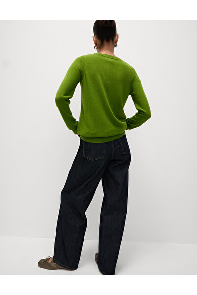 Marks & Spencer Süper Yumuşak Yuvarlak Yaka Kazak