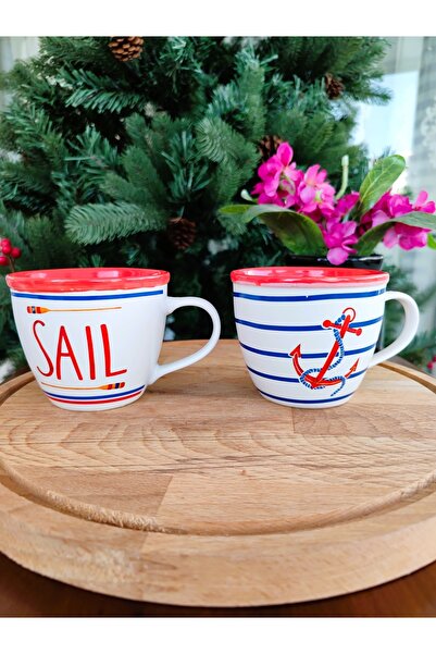 Madame Coco Marine Corde 2 'li Kupa Seti