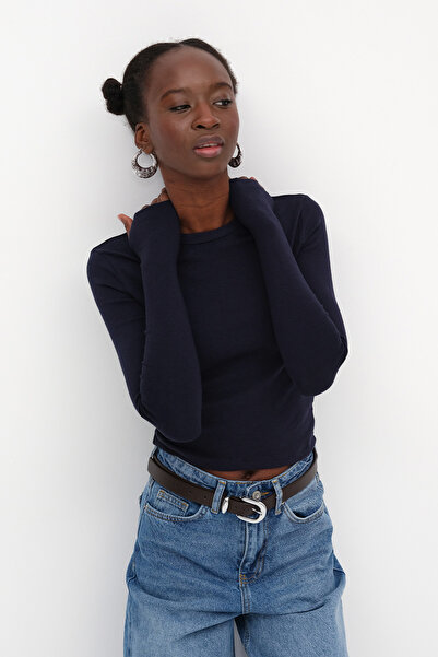 Addax Довгорукава модальна футболка P4420