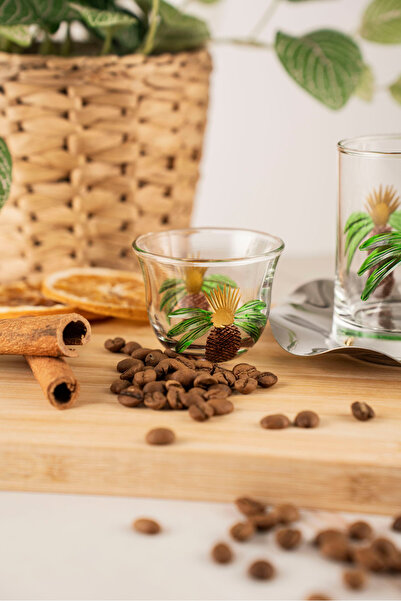 crystalhome 18 PARÇA ÇAY VE KAHVE SETİ