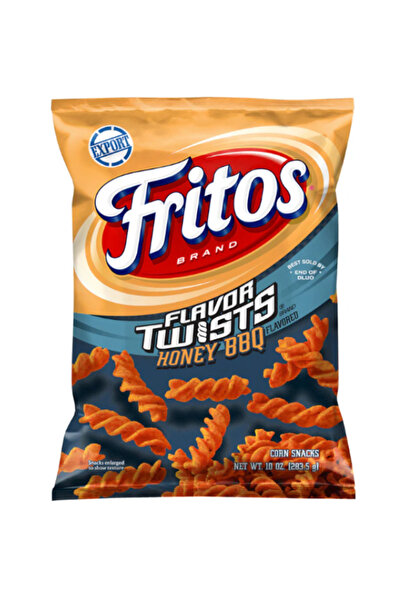 Fritos رقائق الذرة بنكهة العسل والشواء بنكهة نكهات مختلفة، 10 أونصة (283.5 جم) - للتصدير × 4