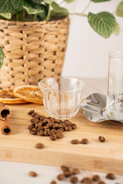 crystalhome 18 Piece Tea and Coffee Set