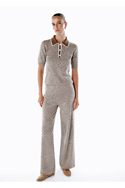 Knitss Color Gradient Knitwear Pants Natural