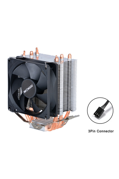 Choice4 A-RGB LGA2011-X79-X99-E5 1 Fan 3Pin No Lamp Cpu Cooler X99 4pin 90mm Radiator IWONGOU 4 Heatpipes Co