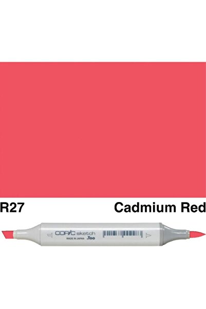 Copic Sketch R-27 Graphic Art Marker Cadmium Red