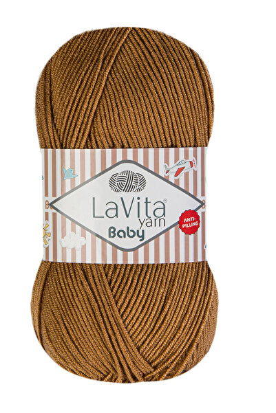 LaVita Yarn Pređa za ručno pletenje za bebe 100% A Akril Anti-piling 100gr (9...