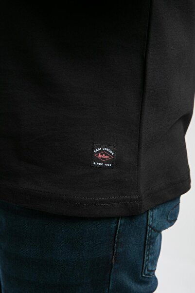 Lee Cooper Hevass Men's O Neck T-Shirt Black