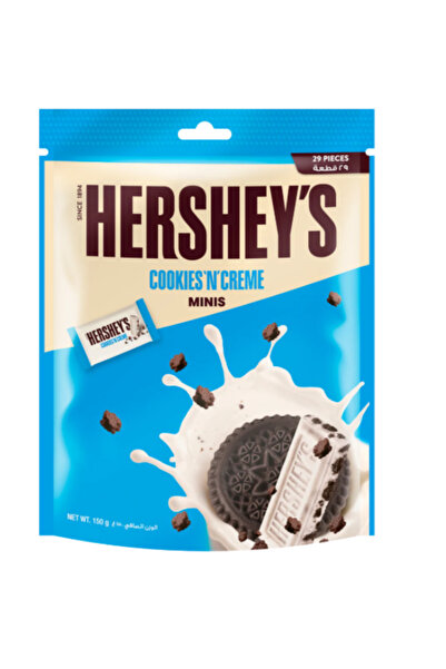 Hershey's Cookies 'N' Crème Minis Pouch 150gm - Promo x 6