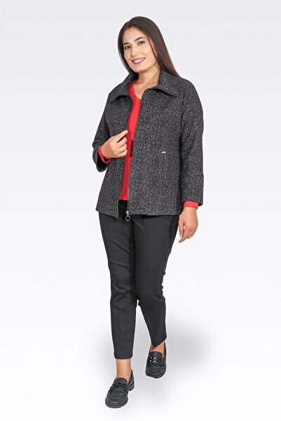 TOLGA SARAÇOĞLU 11105 Red V-Neck Long Sleeve Tshirt