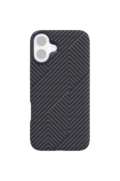 Zagg غطاء لندن سناب باك مع ماج سيف لهاتف آيفون 16 بلس - ذهبي داكن