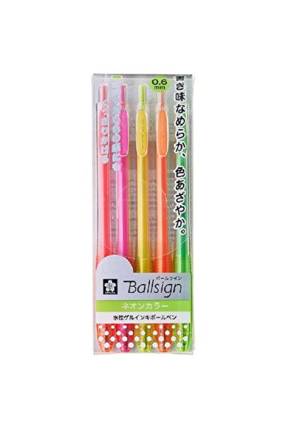 Sakura Ballsign Neon Gel Ink Pen