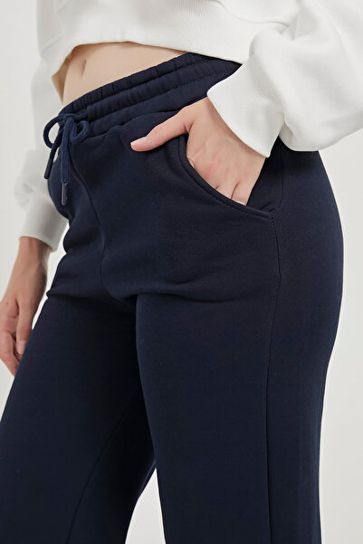 Arma Life Γυναικείο ελαστικό στη μέση, ριγέ, μπλε φαρδύ παντελόνι