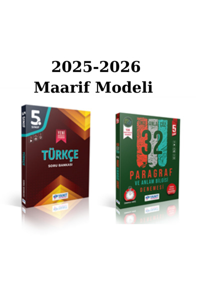 Yanıt Yayınları Yanıt 5. Sınıf Türkçe Soru Bankası -Paragraf Ve Anlam Bilgisi...