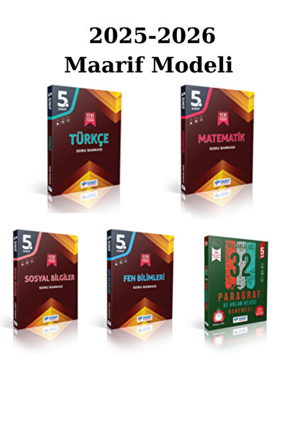 Yanıt Yayınları Yanıt 5. Sınıf Matematik-Türkçe-Sosyal-Fen-Paragraf Ve Anlam ...