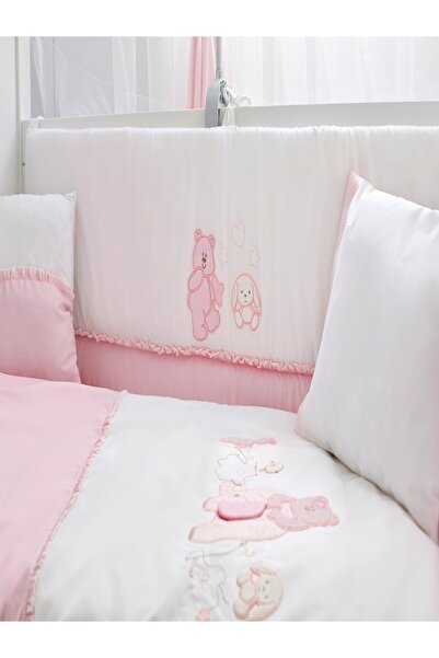 Aybi Baby Baby Sleeping Set 8 Pieces - 70*130 cm - Pink