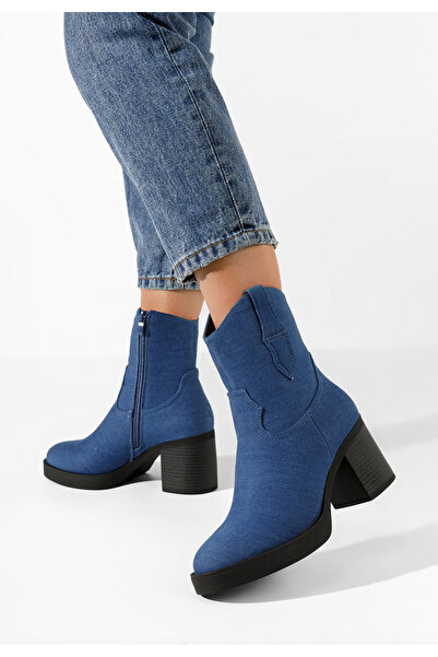 B T Shoes Denim kotníková obuv Jordyna