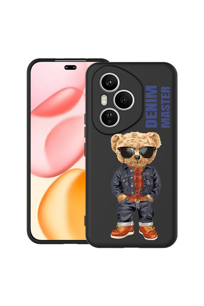 bestcase Carcasă antișoc pentru Honor 400 Pro cu design Denim Master - Ursuleț de pluș, 2043679 B 927