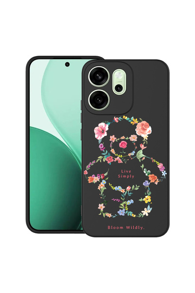 bestcase Carcasă antișoc pentru OPPO Reno13 FS / Reno13 F cu design ursuleț d...